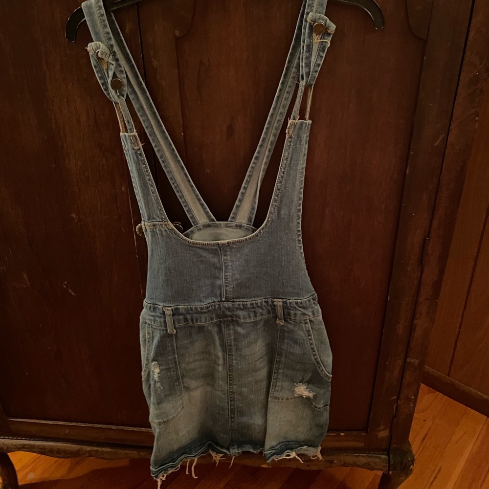 Jean mini dress